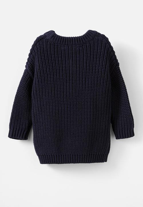 Cotton On - Connor crew neck jumper - navy ink
