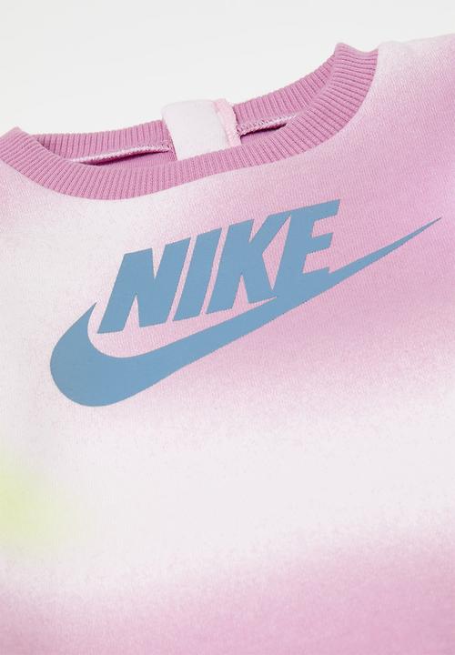 Nike - Nkg solarized crew & legging s - magic flamingo