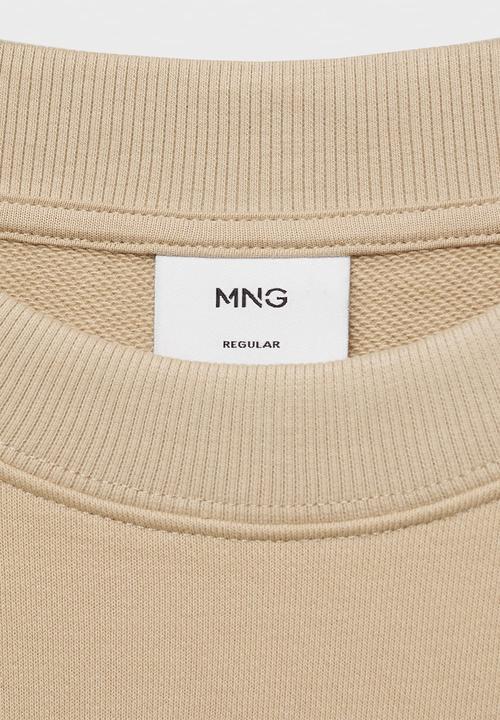 MANGO - Sweatshirt Londonc - Light Beige