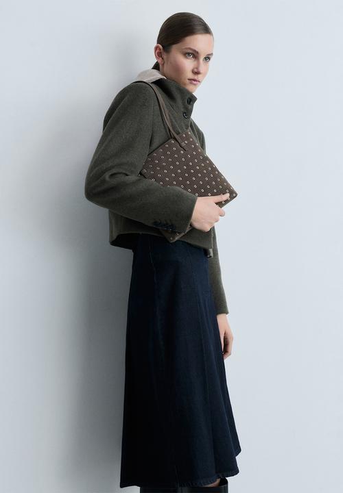 MANGO - Bag mch aries - brown