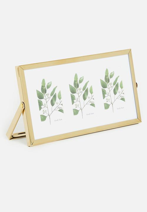 H&S - Metal Photo Frame Gold