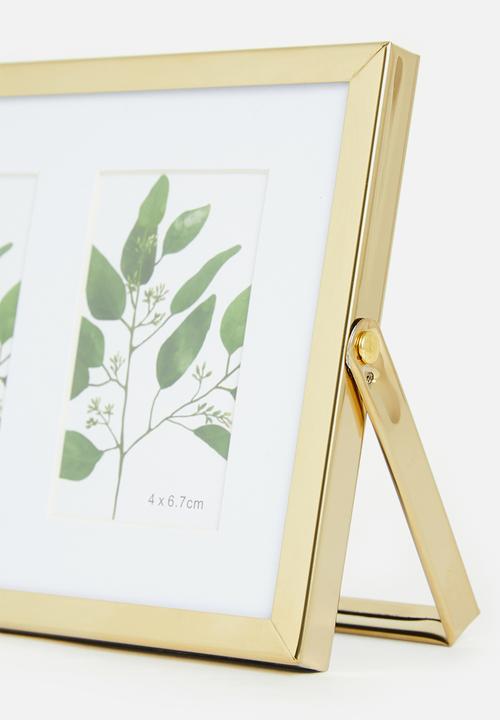 H&S - Metal Photo Frame Gold