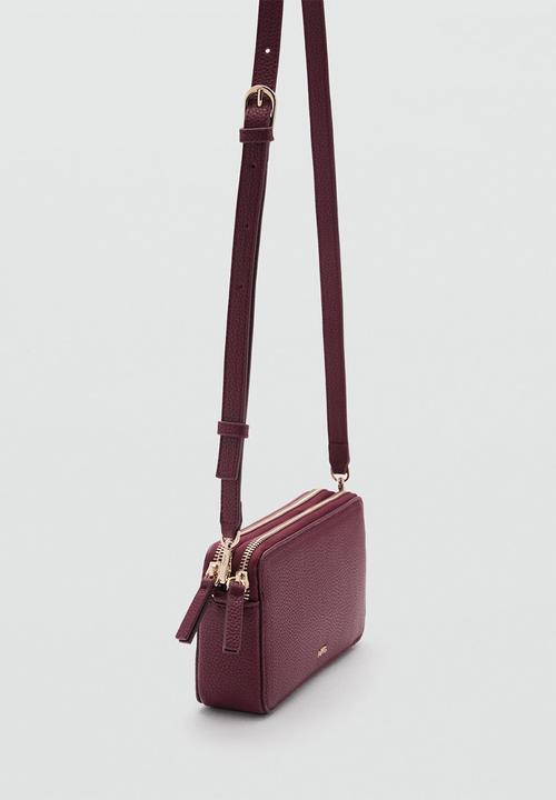 MANGO - Bag mch donga - bordeaux
