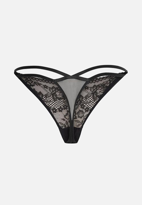 Hunkemoller - Vera string tr - caviar