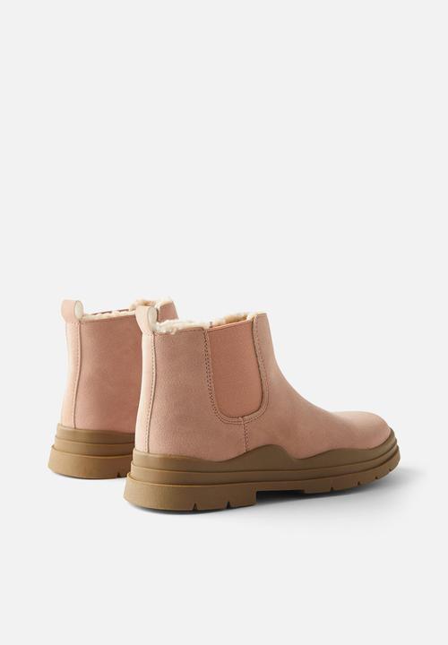 Cotton On - Bobbi lined gusset boot - dusty pink