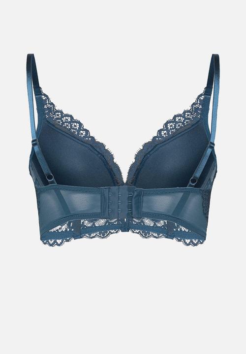 Hunkemoller - Astrid ll bralette - legion blue