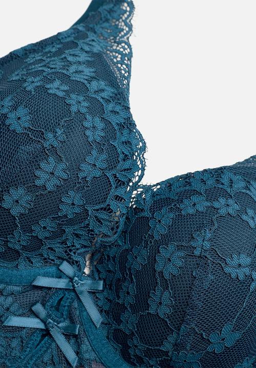 Hunkemoller - Astrid ll bralette - legion blue