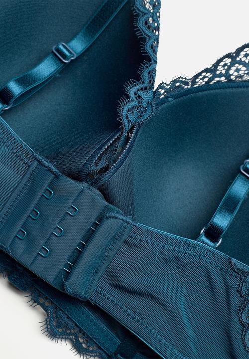 Hunkemoller - Astrid ll bralette - legion blue
