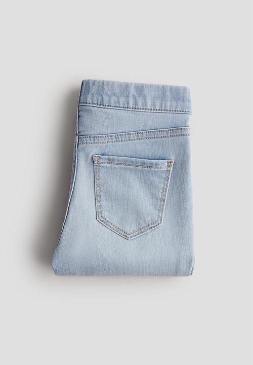 H&M - Denim jeggings - light denim blue