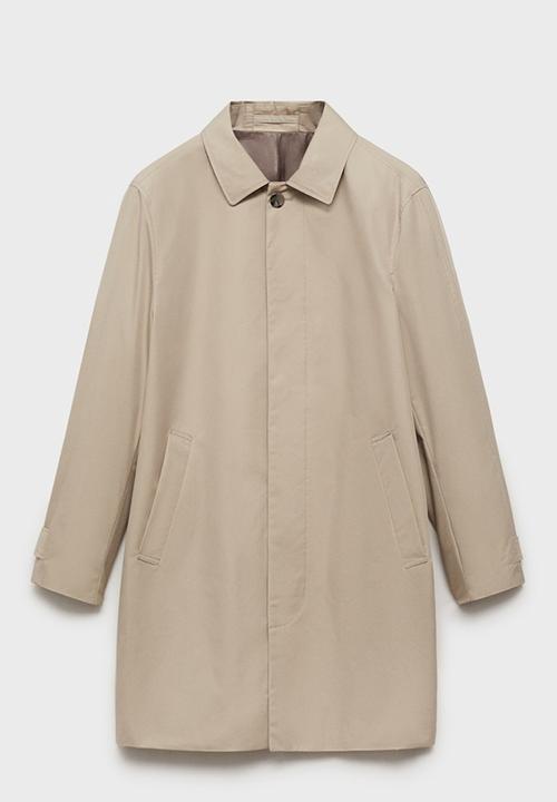 MANGO - Trenchcoat Chayton - Light Beige