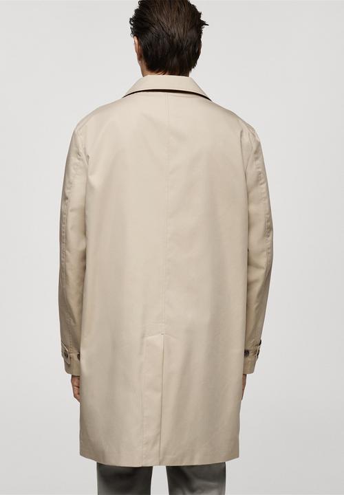 MANGO - Trenchcoat Chayton - Light Beige