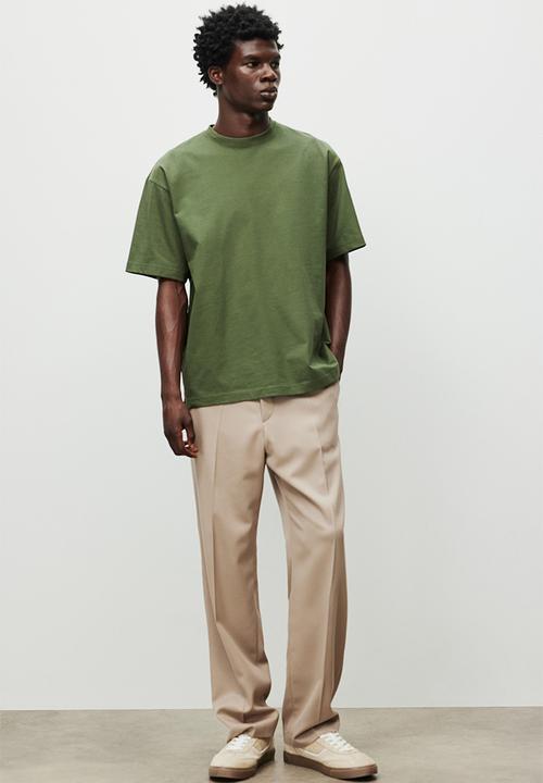 H&M - Loose fit t-shirt - green