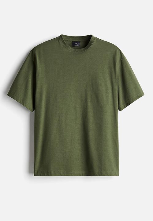 H&M - Loose fit t-shirt - green