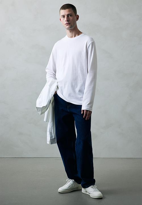 H&M - Thermolite® regular fit jersey top - white