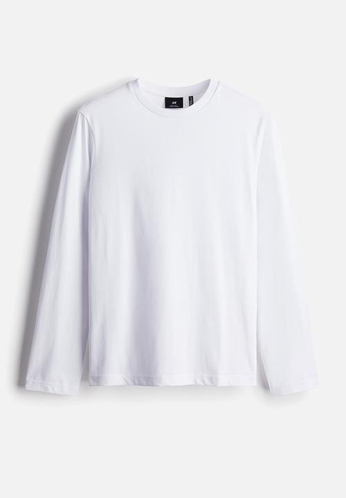 H&M - Thermolite® regular fit jersey top - white