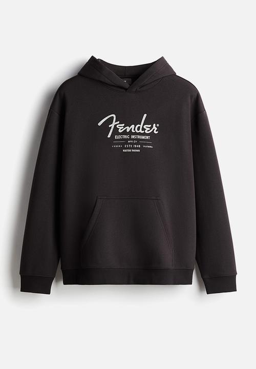 H&M - Loose fit hoodie - black,multi
