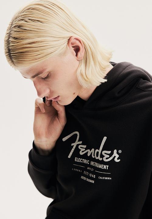 H&M - Loose fit hoodie - black,multi
