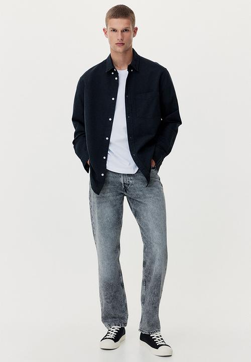 H&M - Relaxed jeans - grey