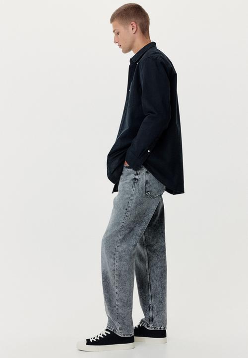 H&M - Relaxed jeans - grey