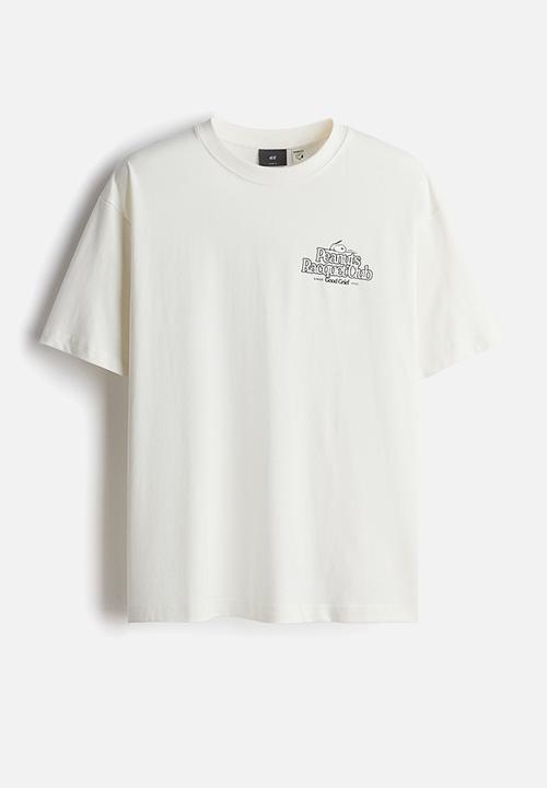 H&M - Relaxed fit t-shirt - white