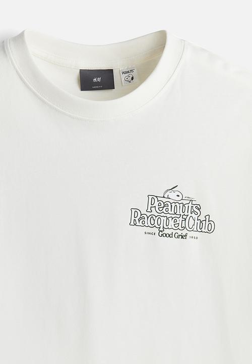 H&M - Relaxed fit t-shirt - white