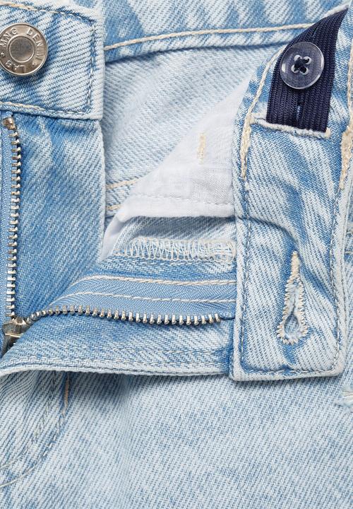 MANGO - Jeans wide8 - open blue