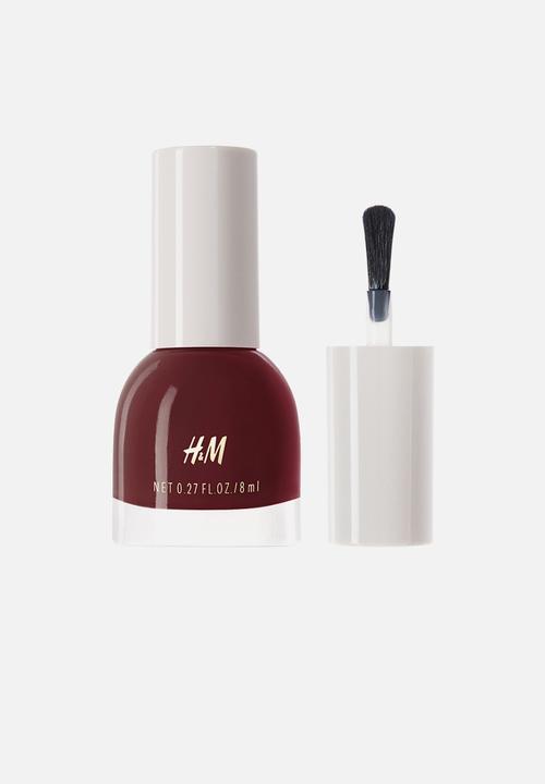 H&M - Nail polish - bourgogne