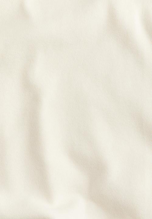 H&M - Oversized curved-hem jumper - cream