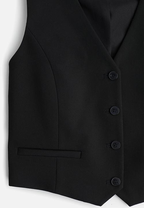 H&M - Suit waistcoat - black
