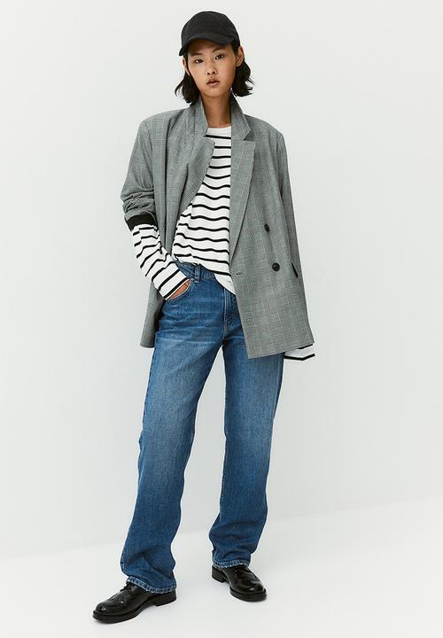 H&M - Slim high jeans - denim blue 