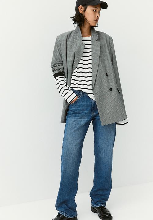 H&M - Slim high jeans - denim blue 