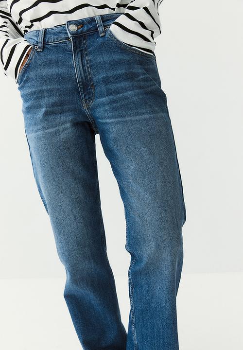 H&M - Slim high jeans - denim blue 