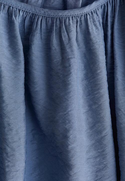 H&M - A-line dress - pigeon blue