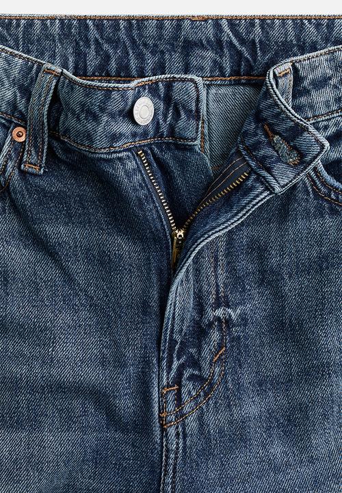 H&M - Barrel high jeans - denim blue