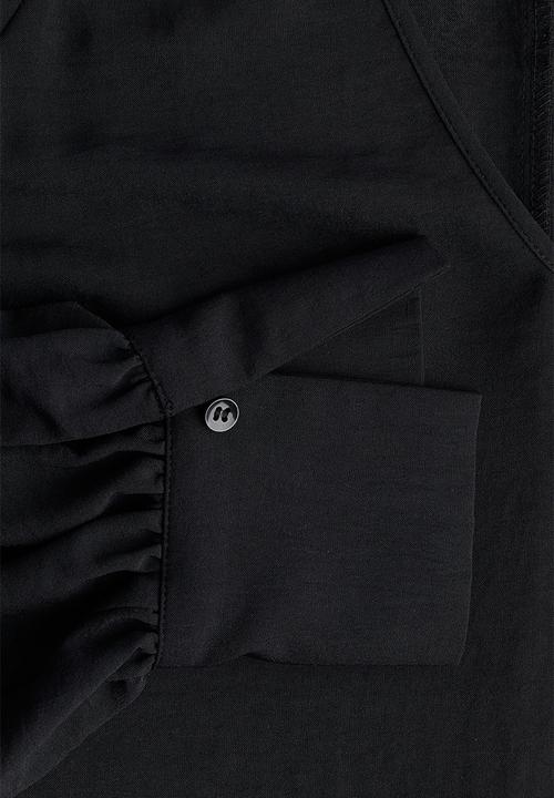 H&M - Flared dress - black