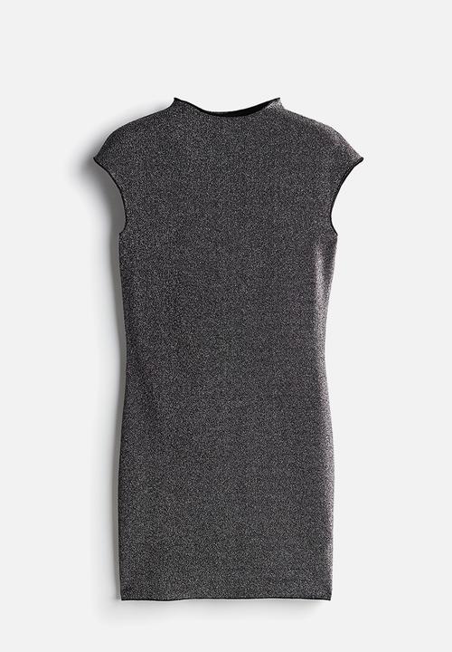 H&M - Jersey bodycon mini dress - black