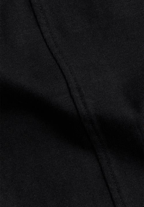 H&M - Long-sleeved cotton top - black