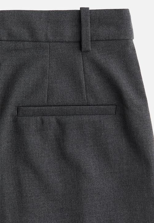 H&M - Wide trousers - dark grey
