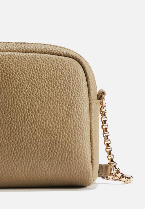 H&M - Small crossbody bag - dark beige