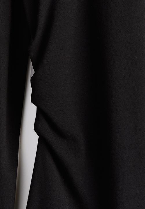 H&M - Fitted jersey dress - black