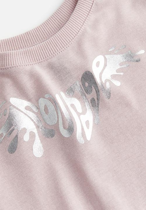 H&M - Printed t-shirt - pink/courage 