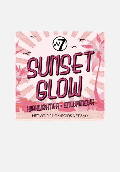 W7 Cosmetics - Glow Highlighter - Sunset Glow