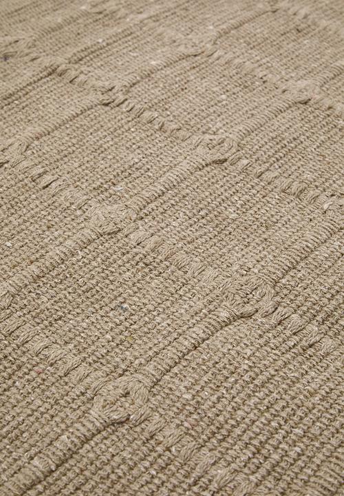 H&S - Recycled cotton mat 5 - Natural