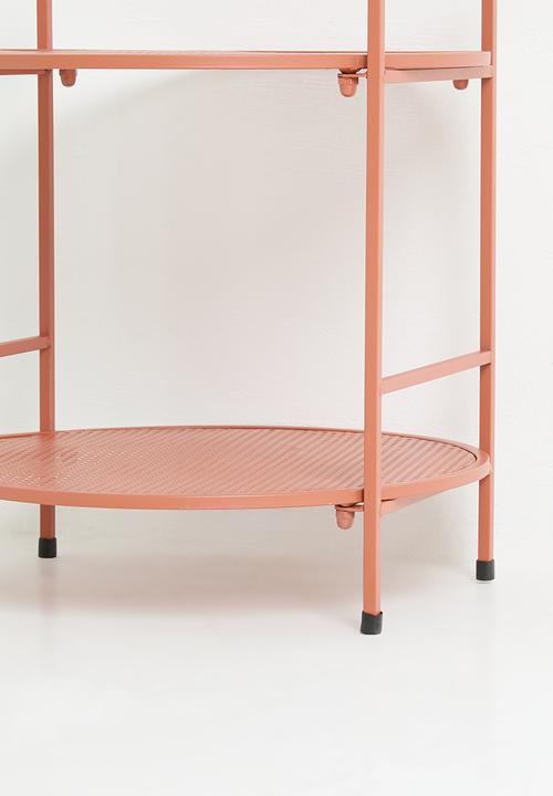 H&S - Patio tray table - rust