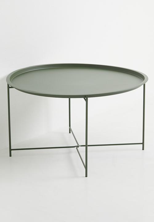 H&S - Patio coffee table - green