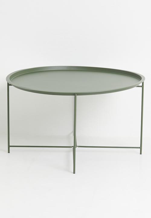 H&S - Patio coffee table - green