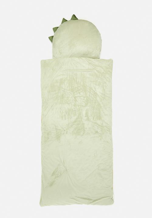 H&S - Fleece croc sleeping bag - green