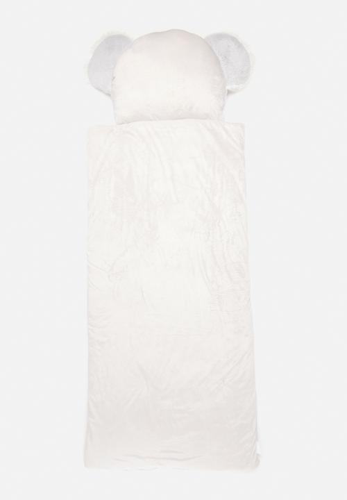 H&S - Fleece koala sleeping bag - grey