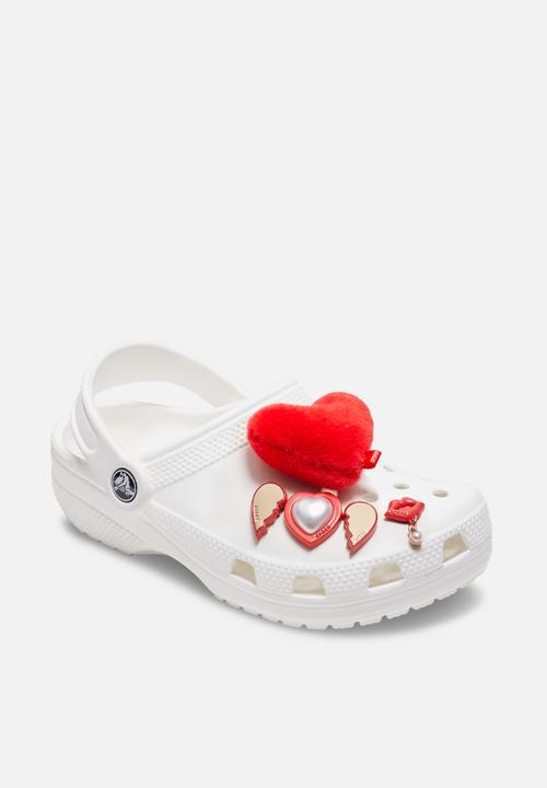 Crocs - Red Valentines 5 Pack - Red