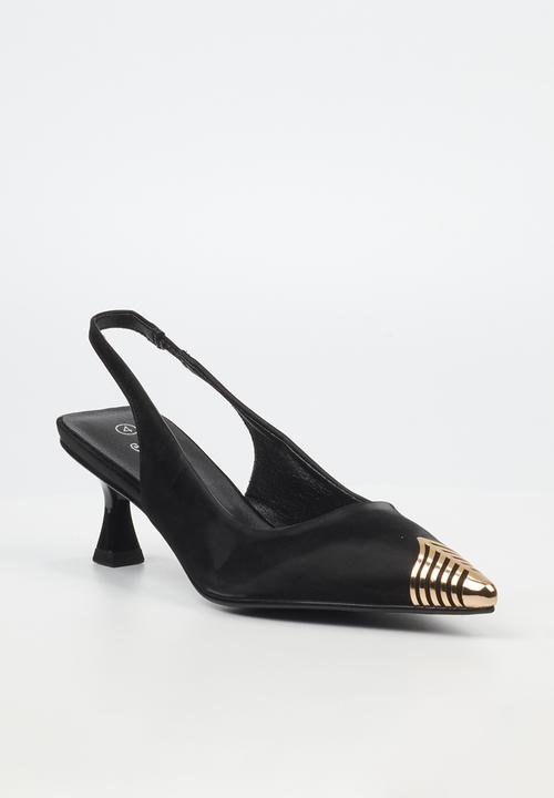 Butterfly Feet - Gwenn 1 Sling Back - Black